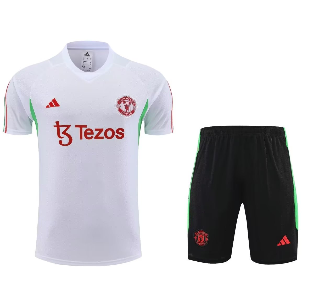 KIT TRAINING MANCHESTER UNITED BLANC 2023/2024