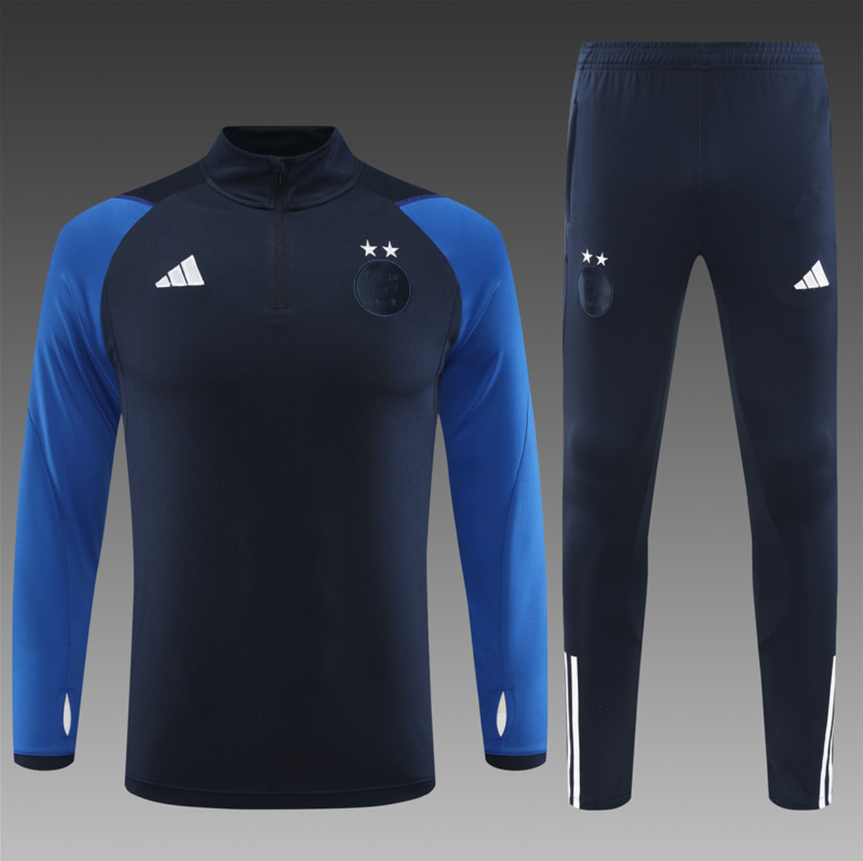 Survêtement Training Algérie Noir/Bleu