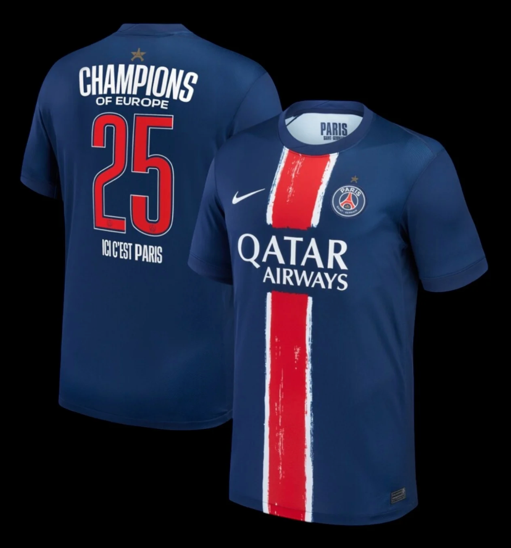 MAILLOT PSG COLLECTOR DOMICILE 2024/2025