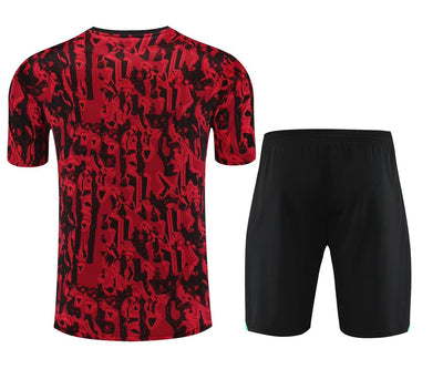 KIT TRAINING MANCHESTER UNITED ROUGE 2023/2024