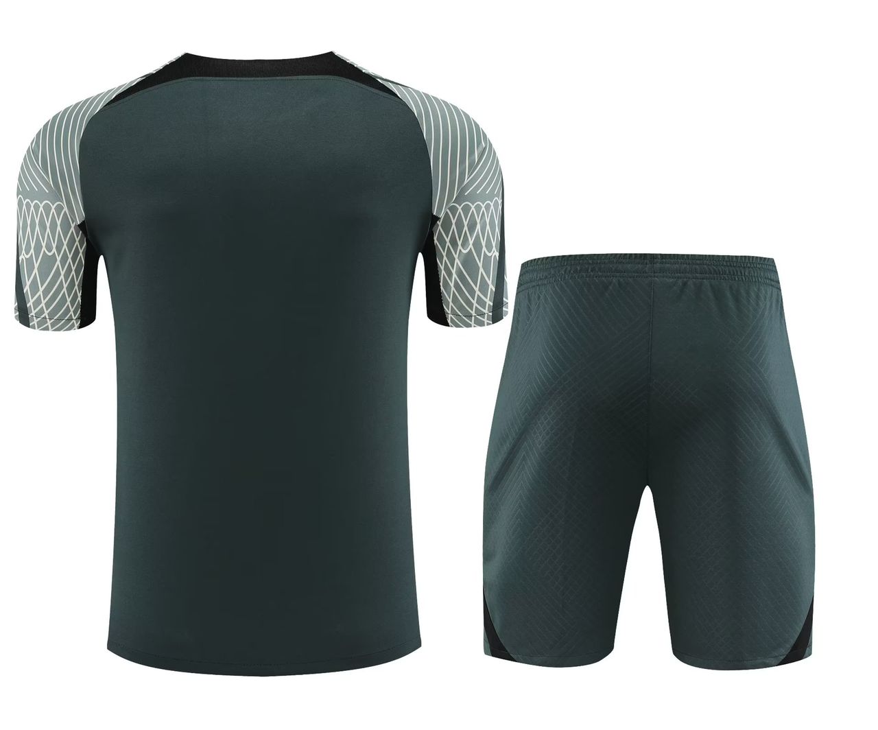 KIT TRAINING FC BARCELONA GRIS 2023/2024