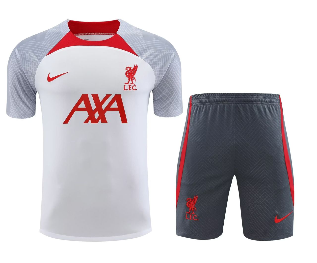 KIT TRAINING LIVERPOOL BLANC/GRIS 2023/2024