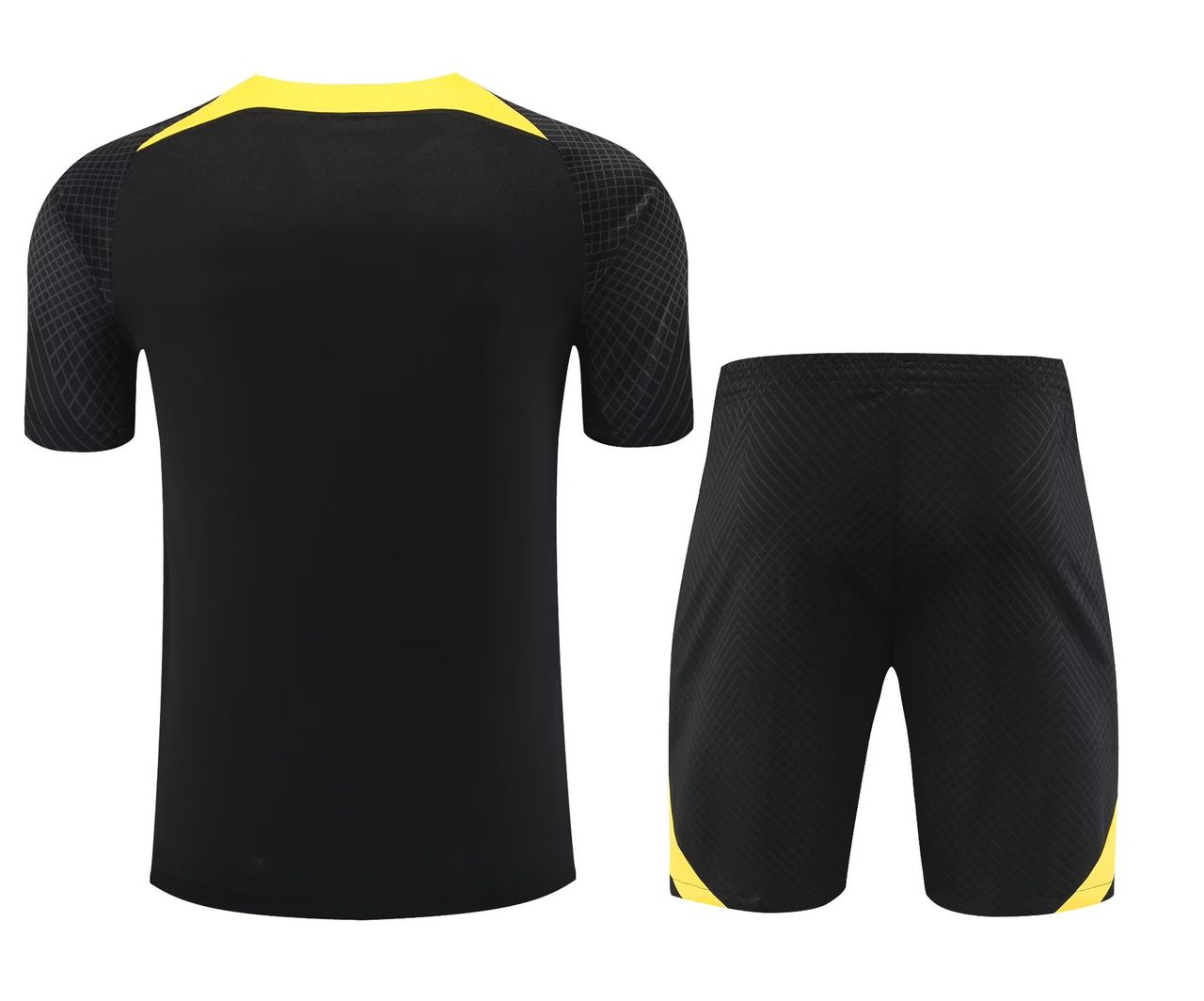 KIT TRAINING PSG NOIR/JAUNE 2023/2024